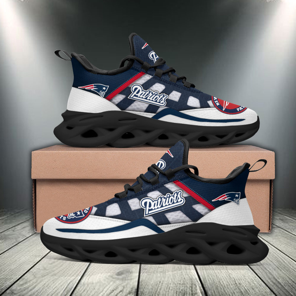 New England Patriots NFL Max Soul Shoes Sneakers For Men And Women