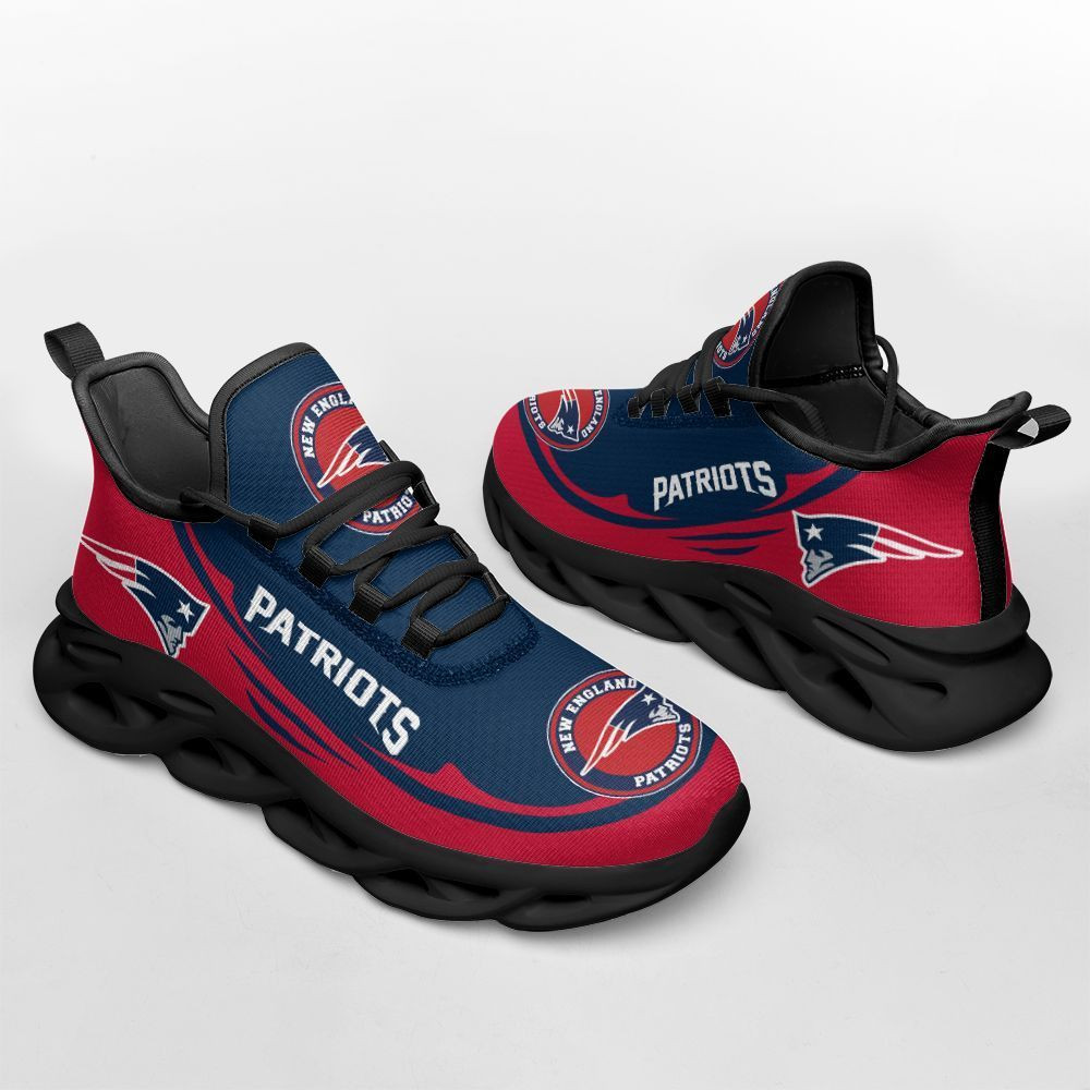 New England Patriots NFL Max Soul Shoes Sneakers For Men And Women