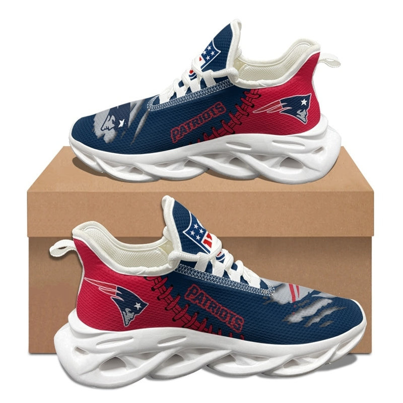 New England Patriots NFL Max Soul Shoes Sneakers For Men And Women