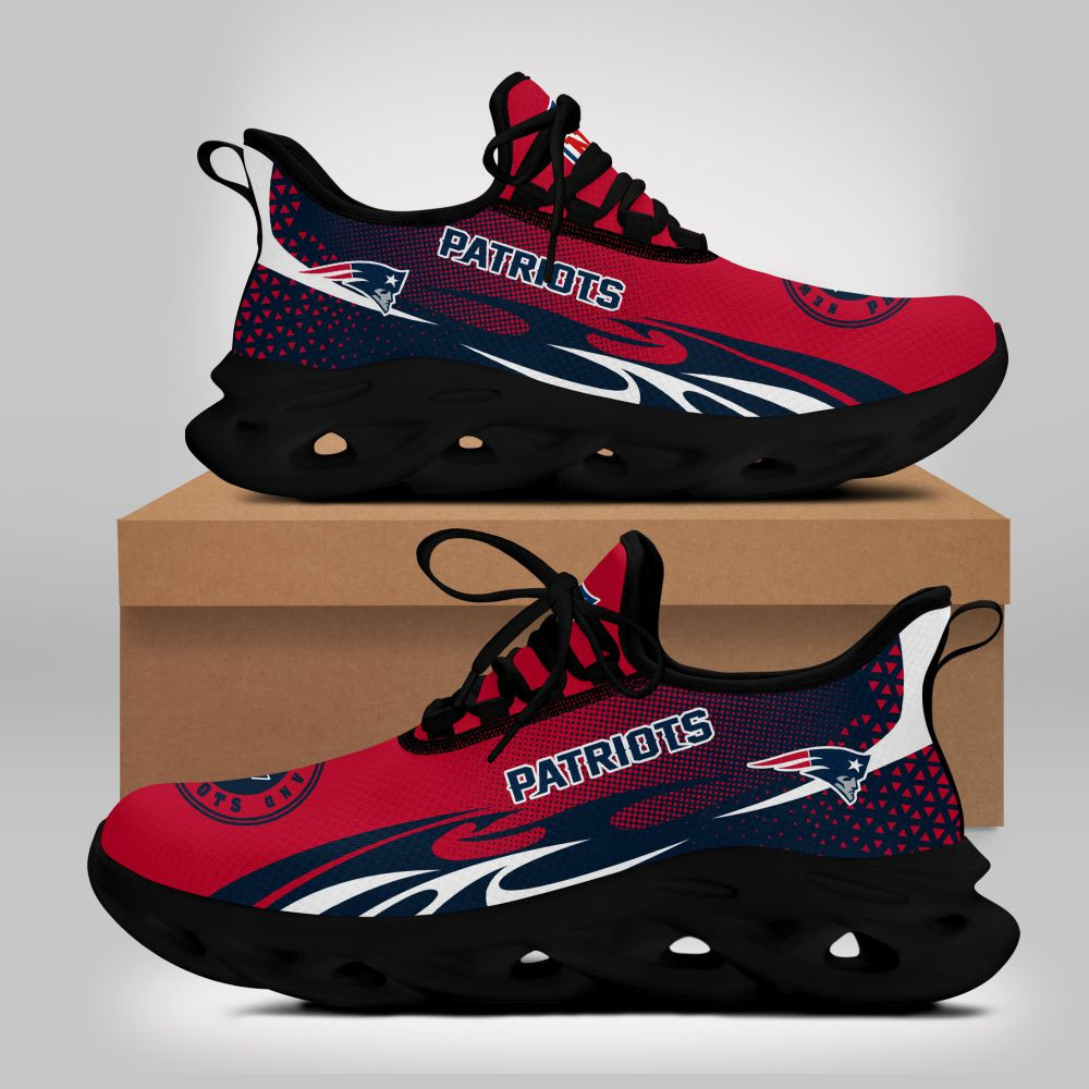 New England Patriots NFL Max Soul Shoes Sneakers For Men And Women