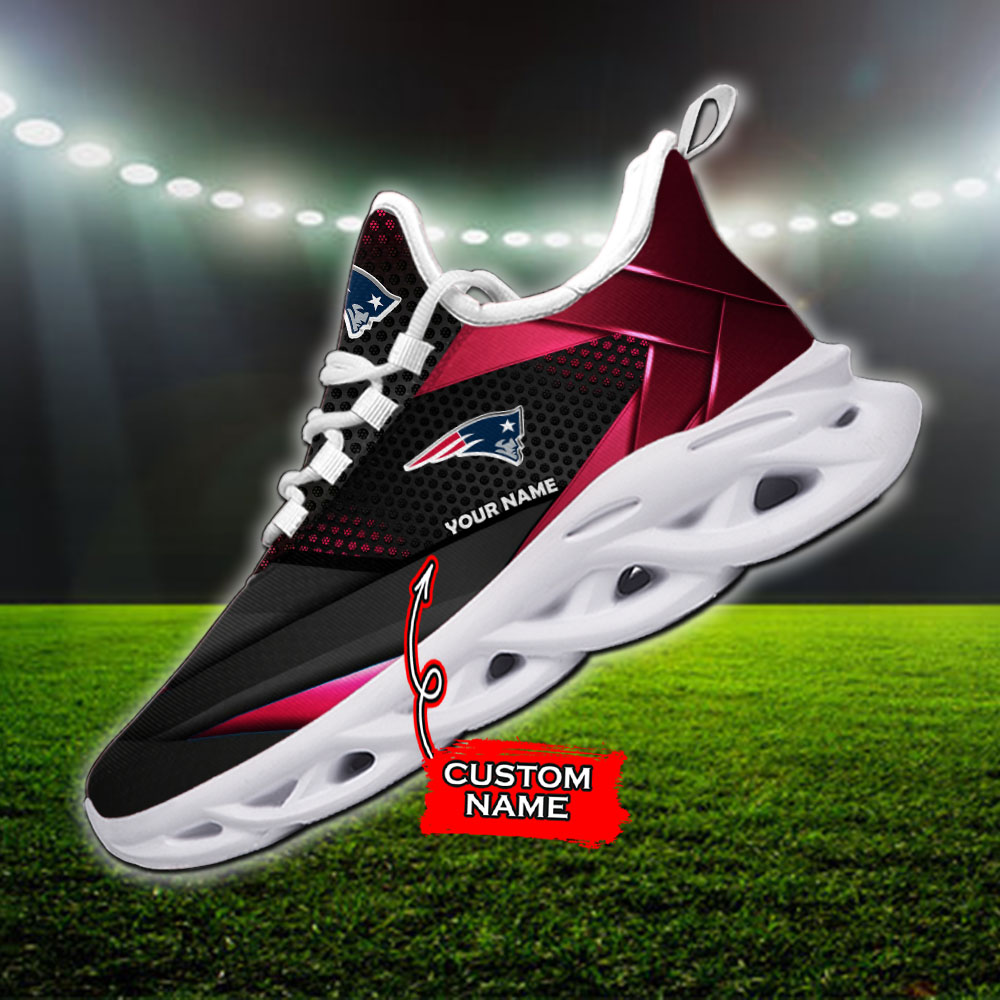 New England Patriots NFL Max Soul Shoes Sneakers For Men And Women