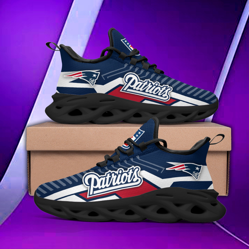 New England Patriots NFL Max Soul Shoes Sneakers For Men And Women