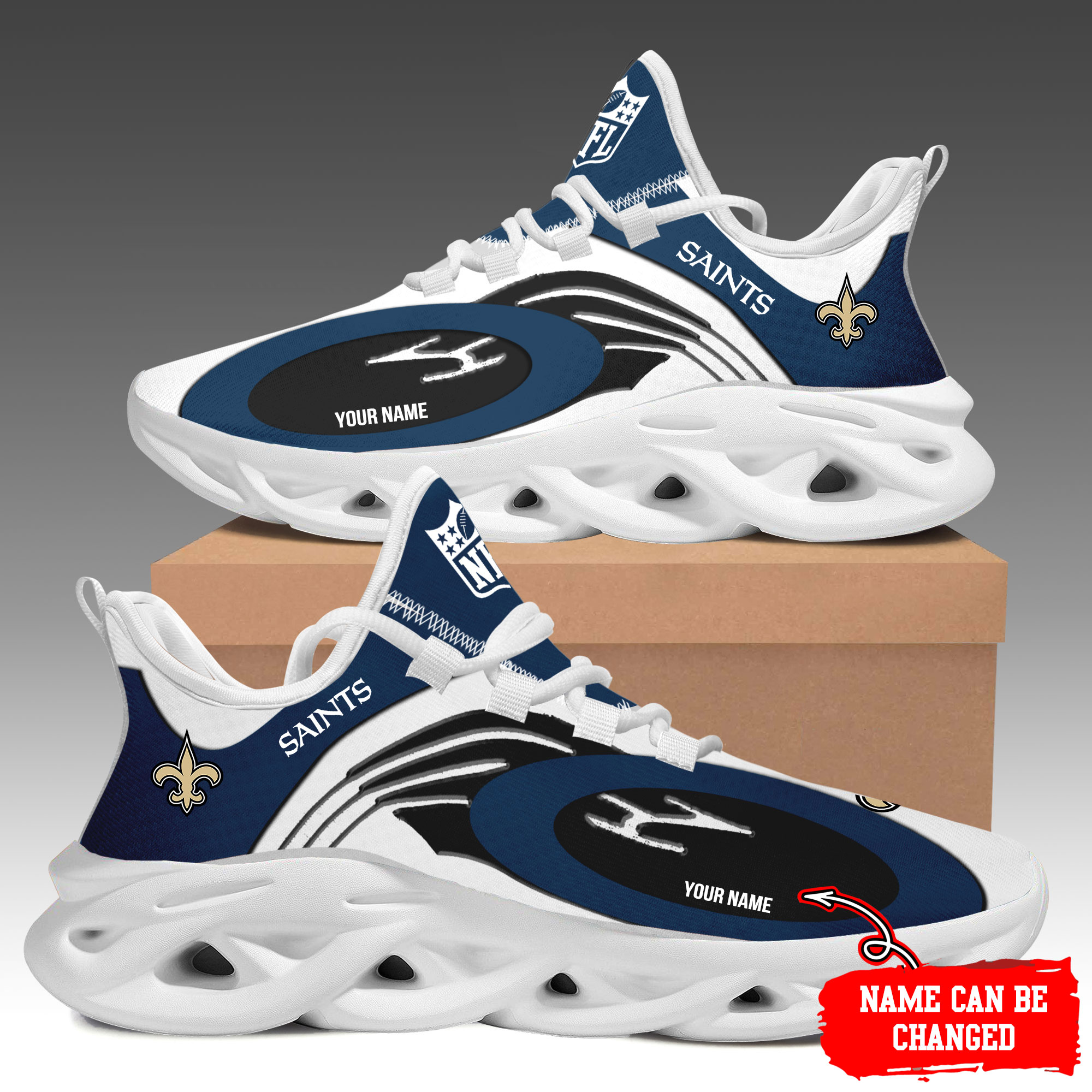 New Orleans Saints Max Soul Shoes Sneakers For Men And Women