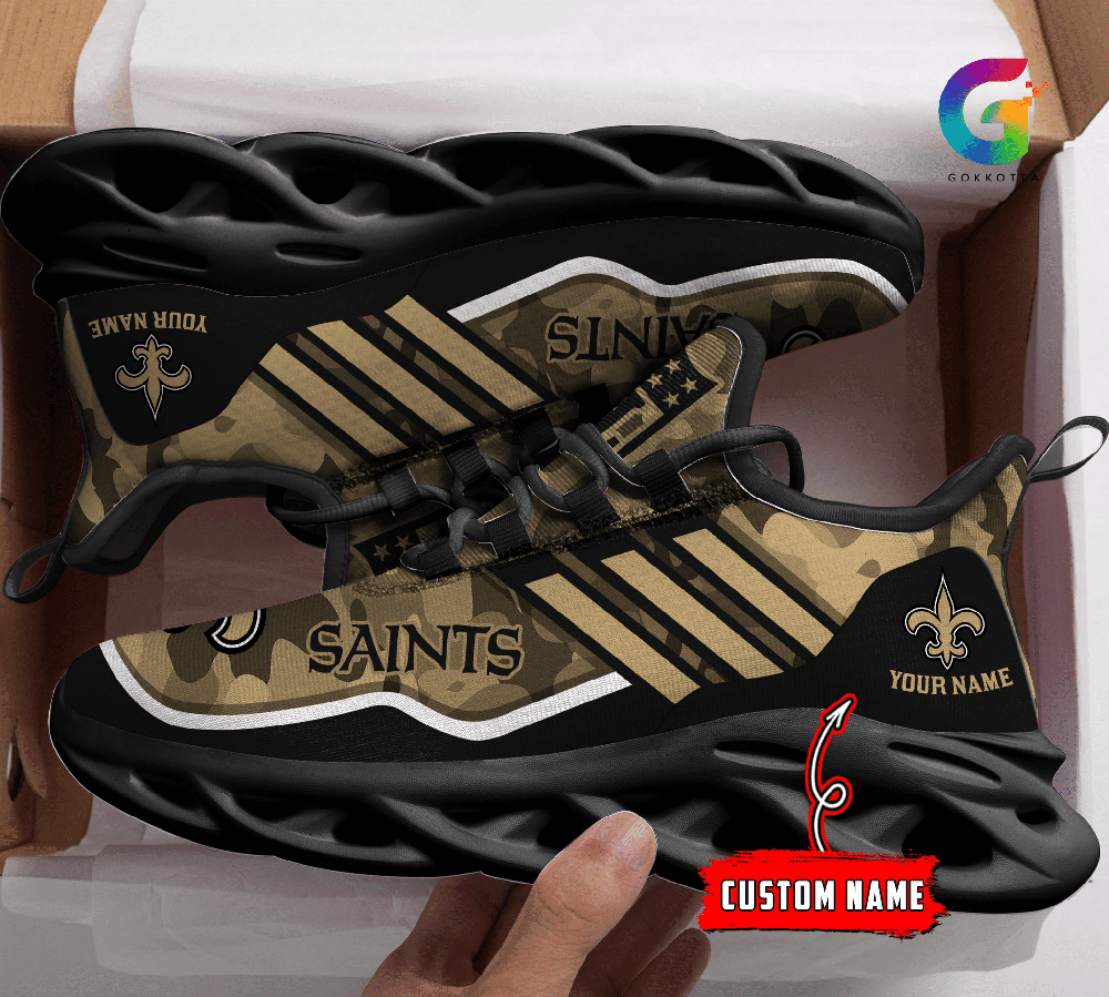 New Orleans Saints Max Soul Shoes Sneakers For Men And Women