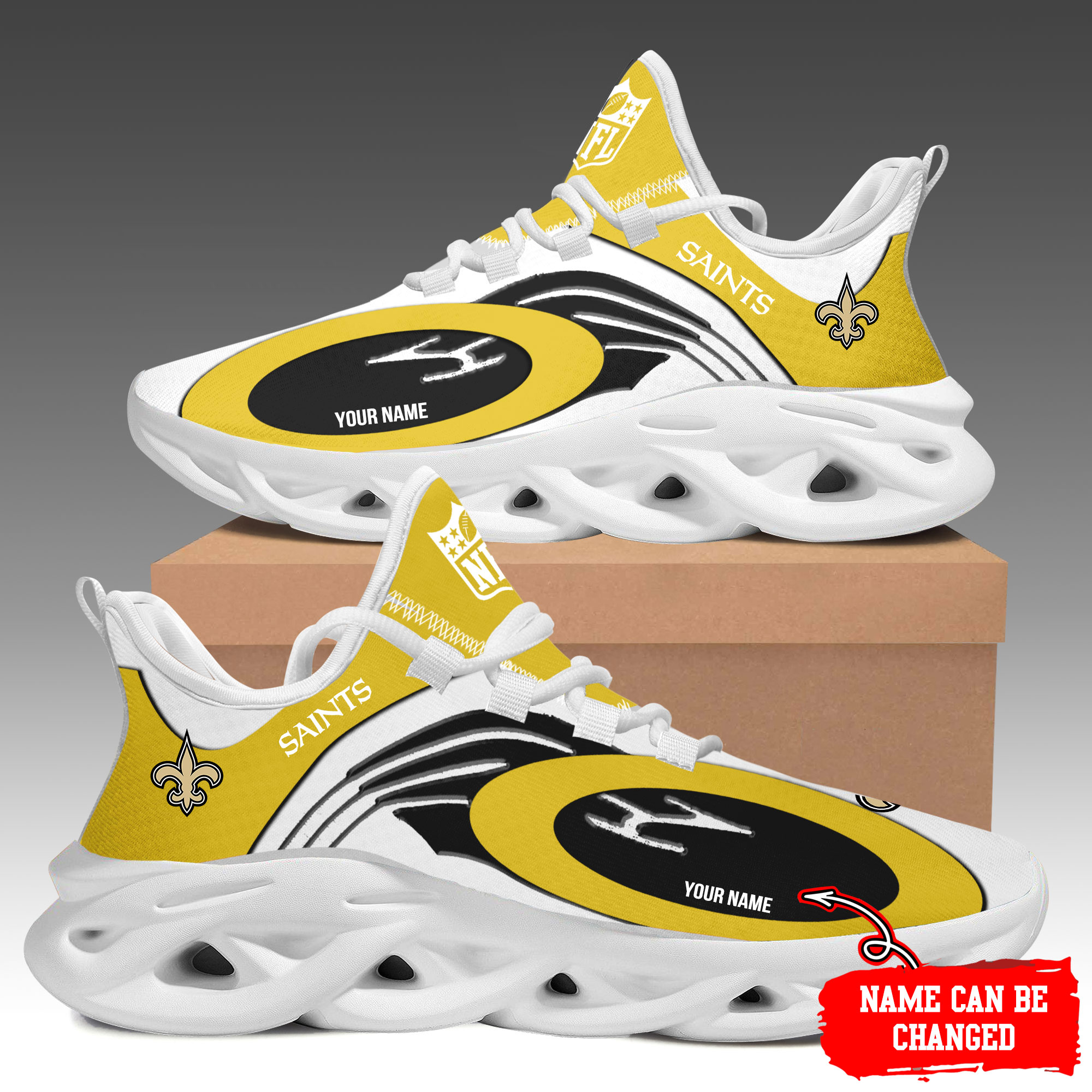 New Orleans Saints Max Soul Shoes Sneakers For Men And Women
