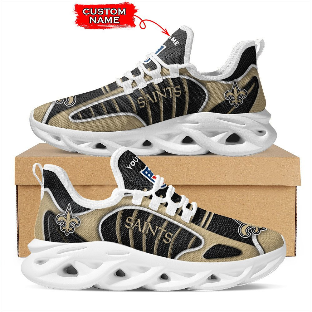 New Orleans Saints NFL Max Soul Shoes Sneakers For Men And Women