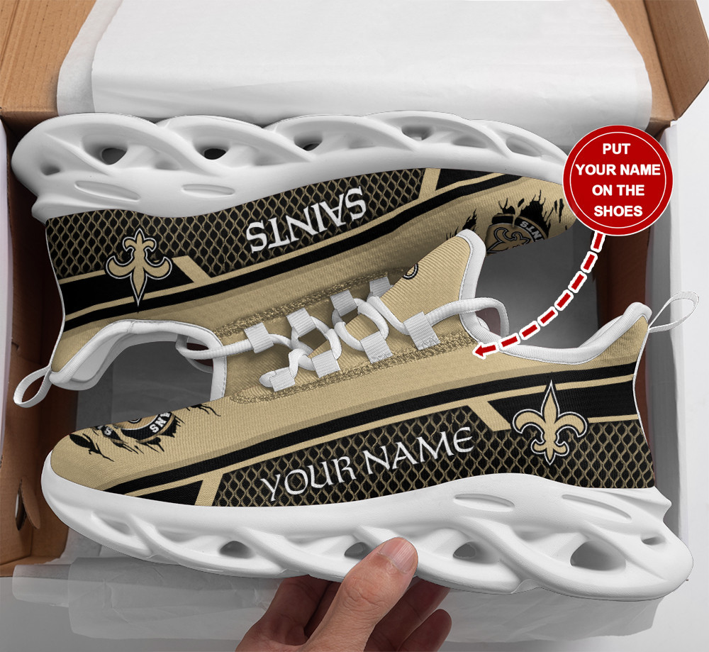 New Orleans Saints NFL Max Soul Shoes Sneakers For Men And Women