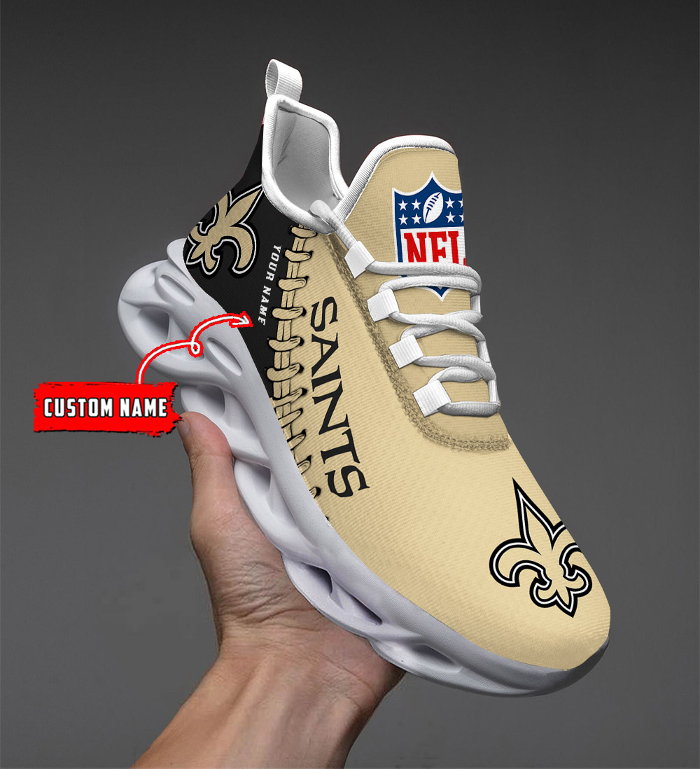 New Orleans Saints NFL Max Soul Shoes Sneakers For Men And Women