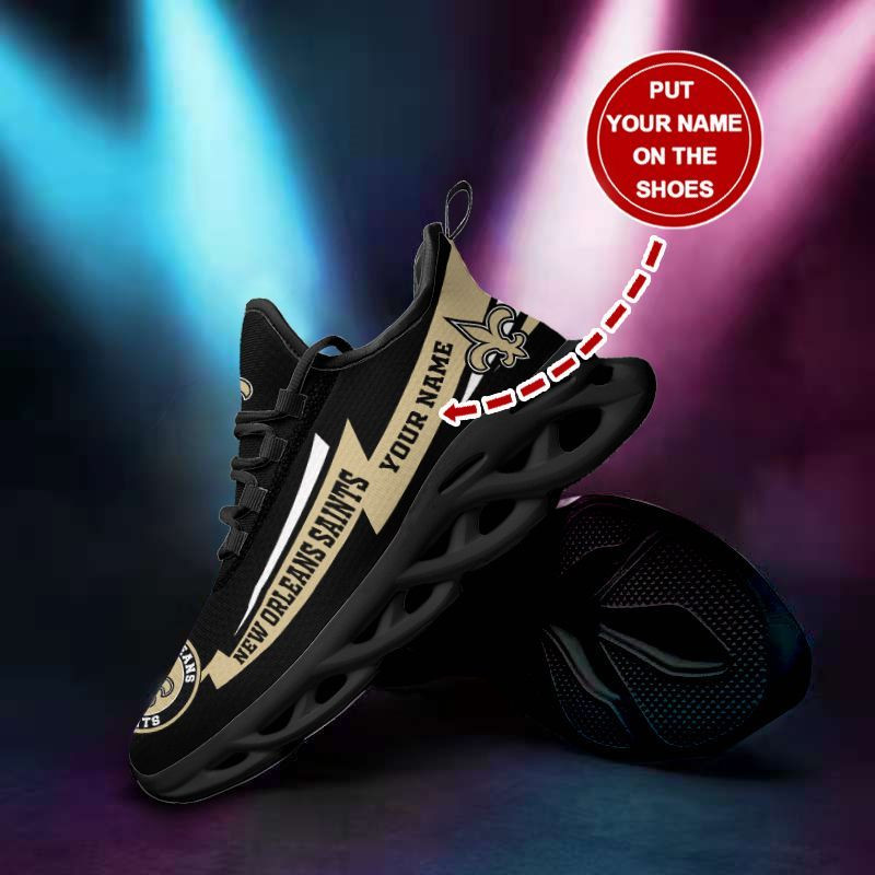 New Orleans Saints NFL Max Soul Shoes Sneakers For Men And Women