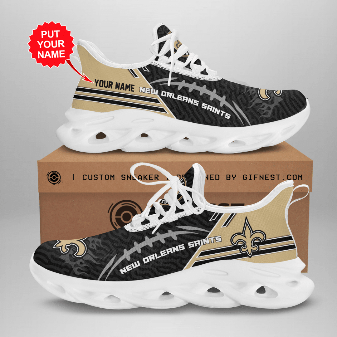 New Orleans Saints NFL Max Soul Shoes Sneakers For Men And Women