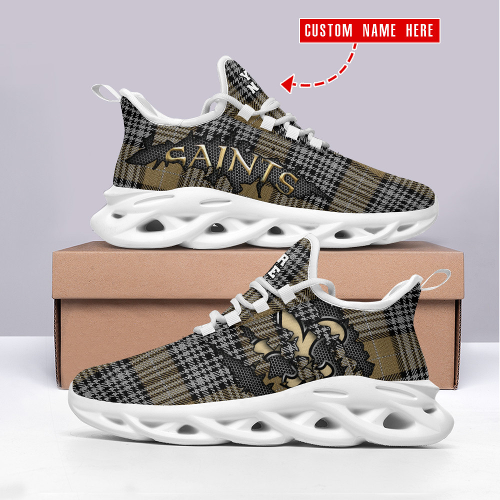 New Orleans Saints NFL Max Soul Shoes Sneakers For Men And Women