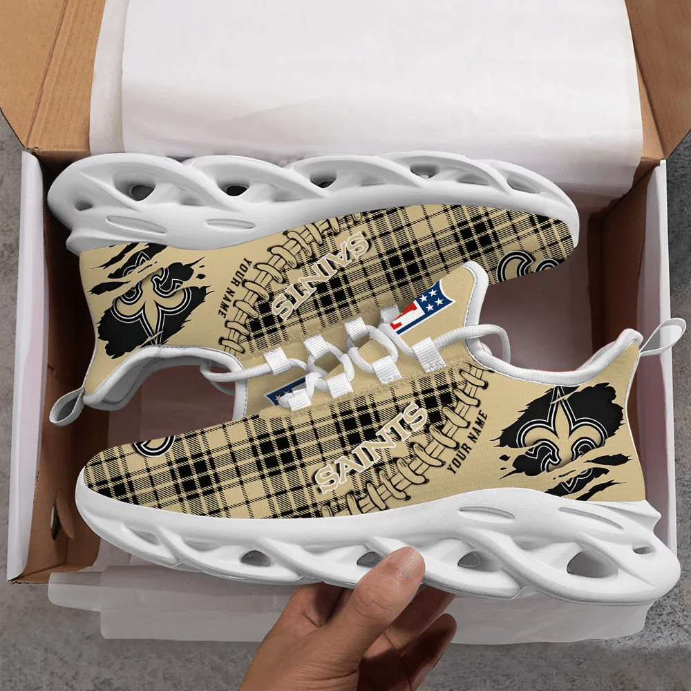 New Orleans Saints NFL Max Soul Shoes Sneakers For Men And Women