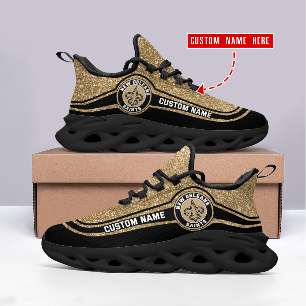 New Orleans Saints NFL Max Soul Shoes Sneakers For Men And Women