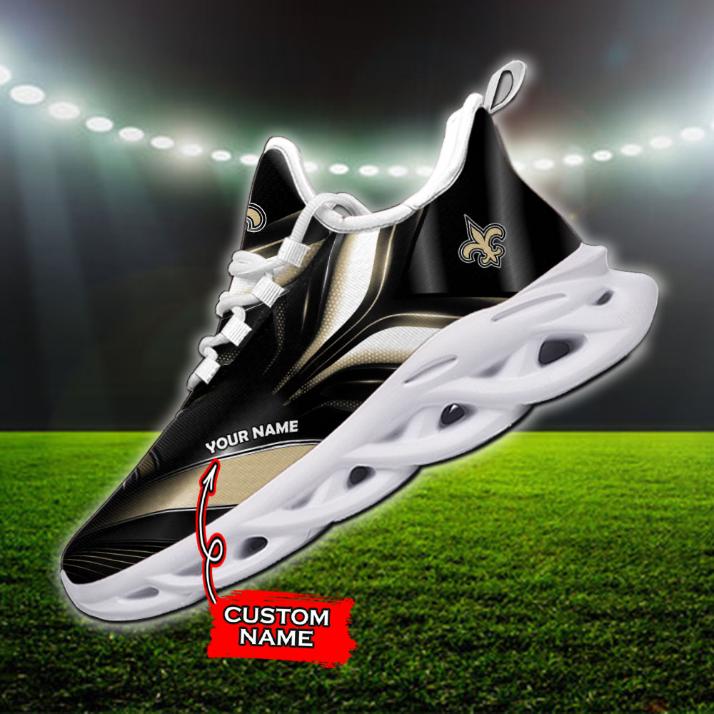 New Orleans Saints NFL Max Soul Shoes Sneakers For Men And Women