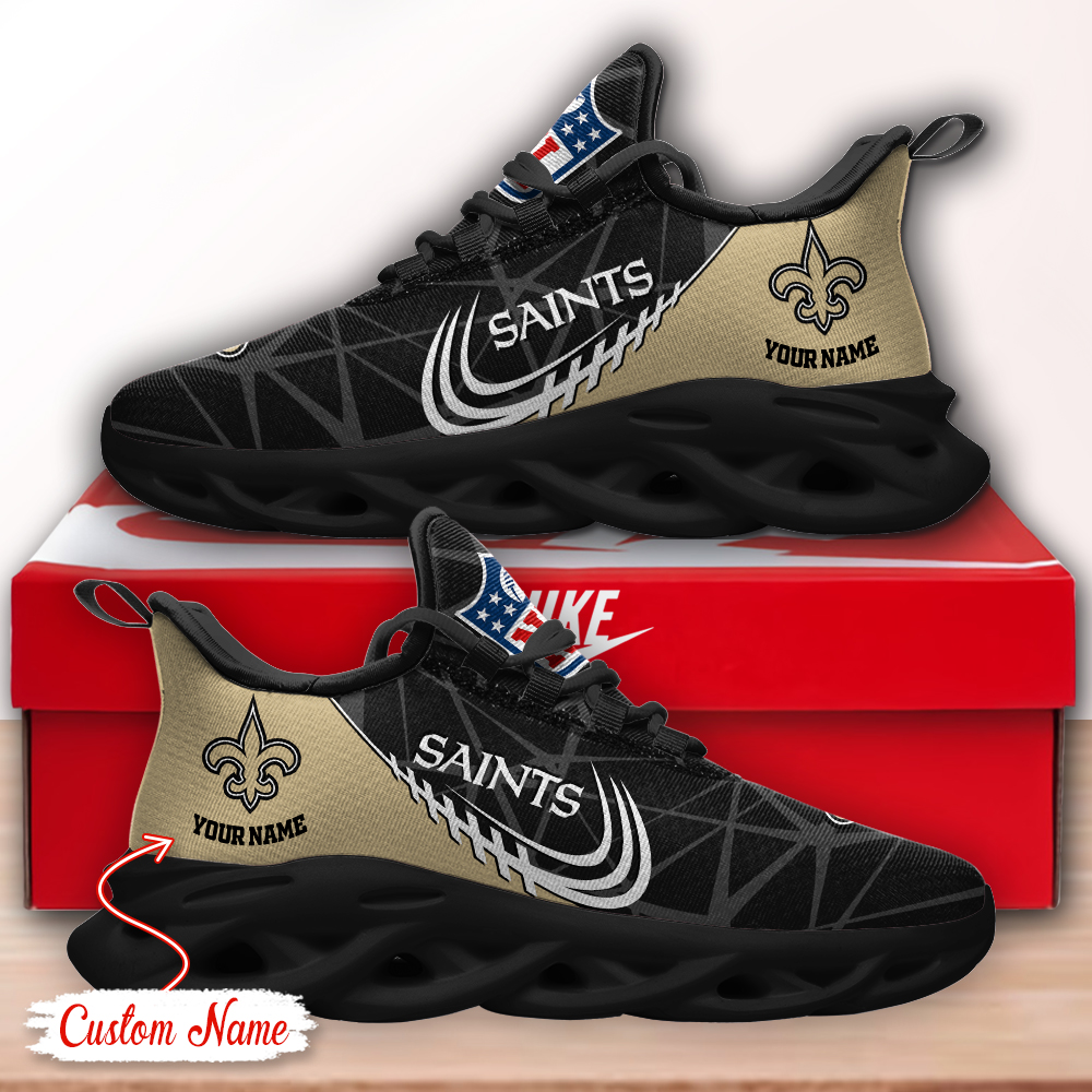 New Orleans Saints NFL Max Soul Shoes Sneakers For Men And Women