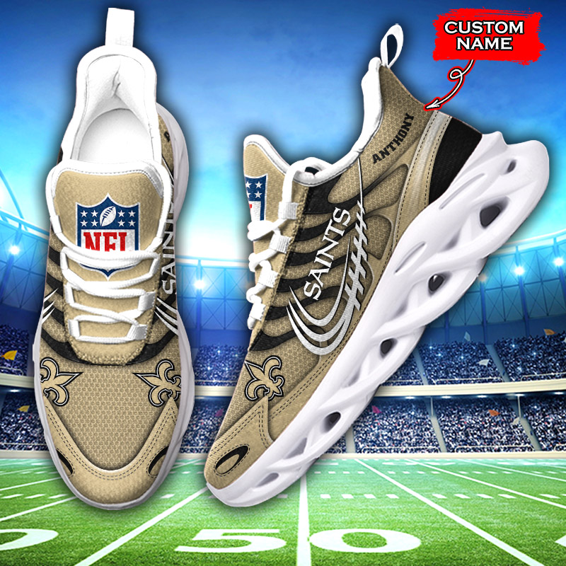 New Orleans Saints NFL Max Soul Shoes Sneakers For Men And Women