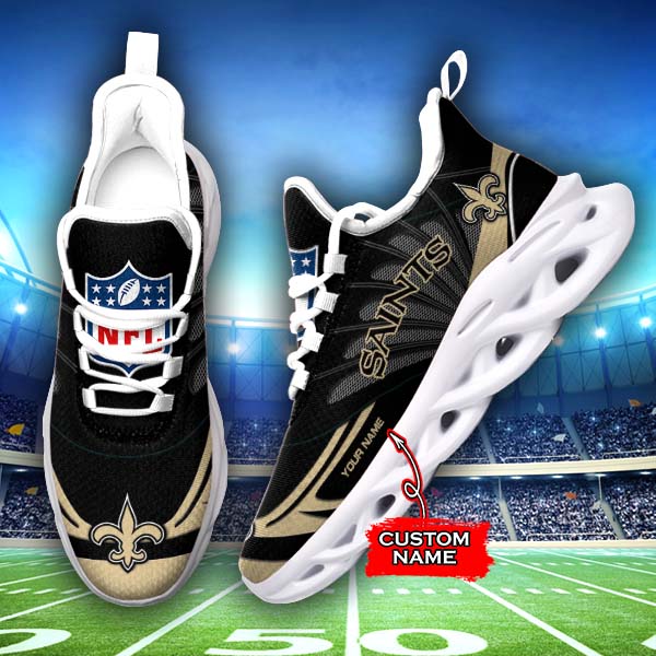 New Orleans Saints NFL Max Soul Shoes Sneakers For Men And Women