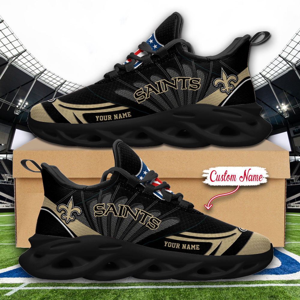 New Orleans Saints NFL Max Soul Shoes Sneakers For Men And Women