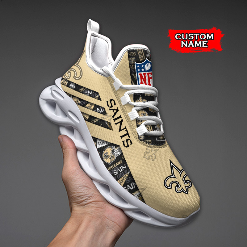 New Orleans Saints NFL Max Soul Shoes Sneakers For Men And Women