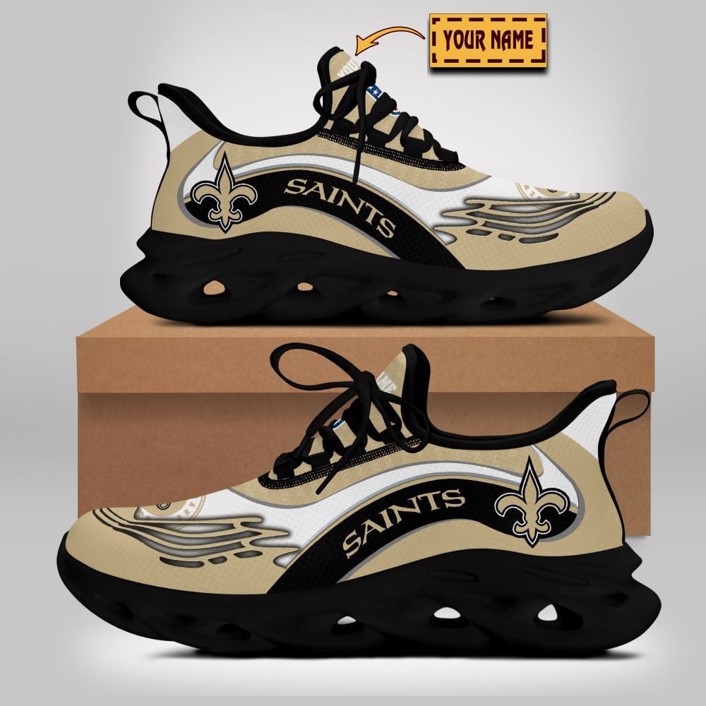 New Orleans Saints NFL Max Soul Shoes Sneakers For Men And Women