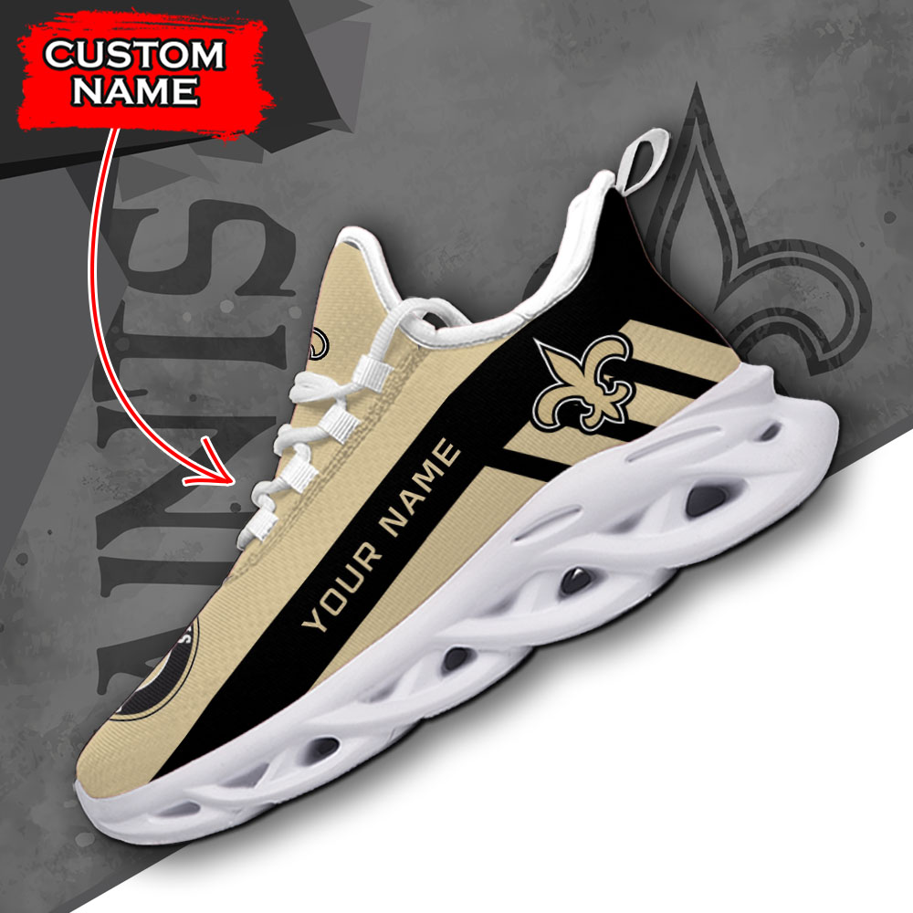 New Orleans Saints NFL Max Soul Shoes Sneakers For Men And Women