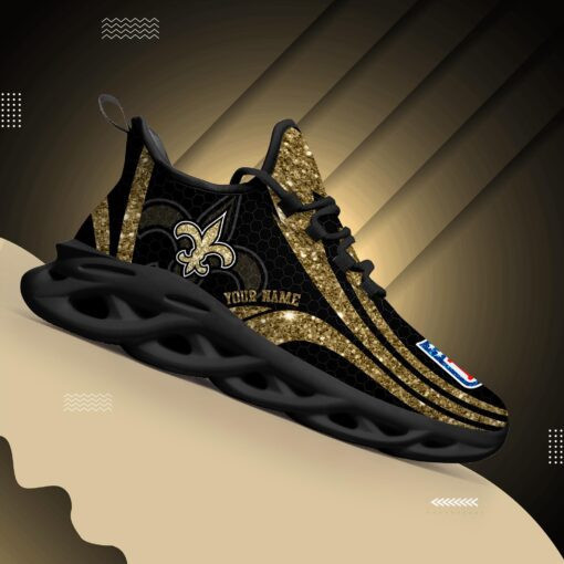 New Orleans Saints NFL Max Soul Shoes Sneakers For Men And Women