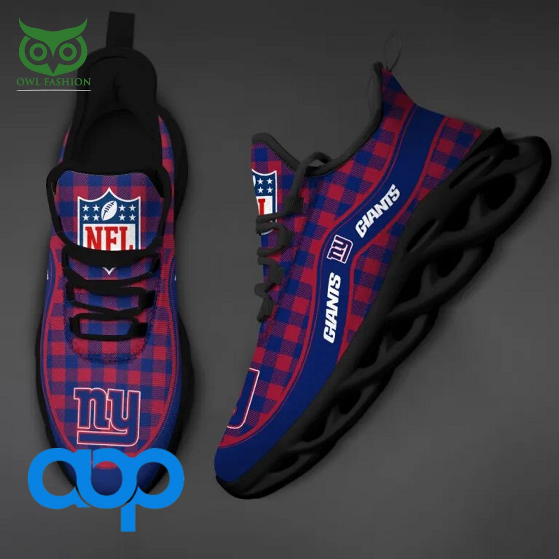 New York Giants Max Soul Shoes Sneakers For Men And Women