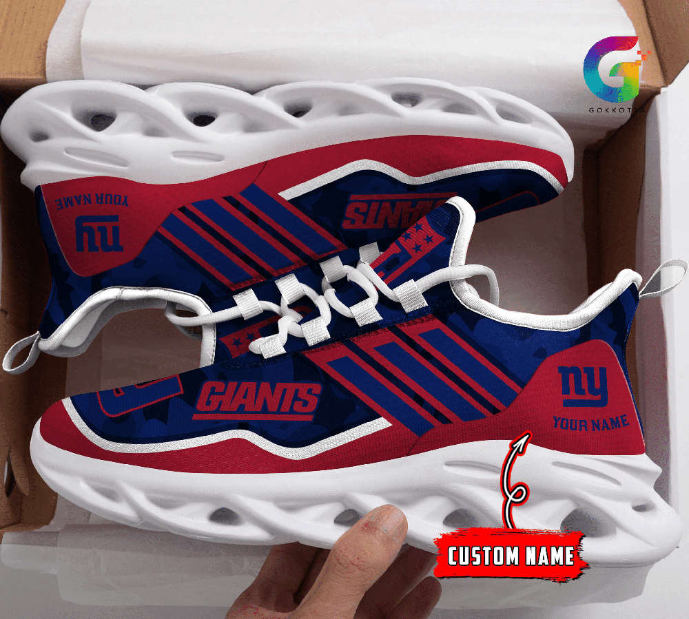 New York Giants Max Soul Shoes Sneakers For Men And Women