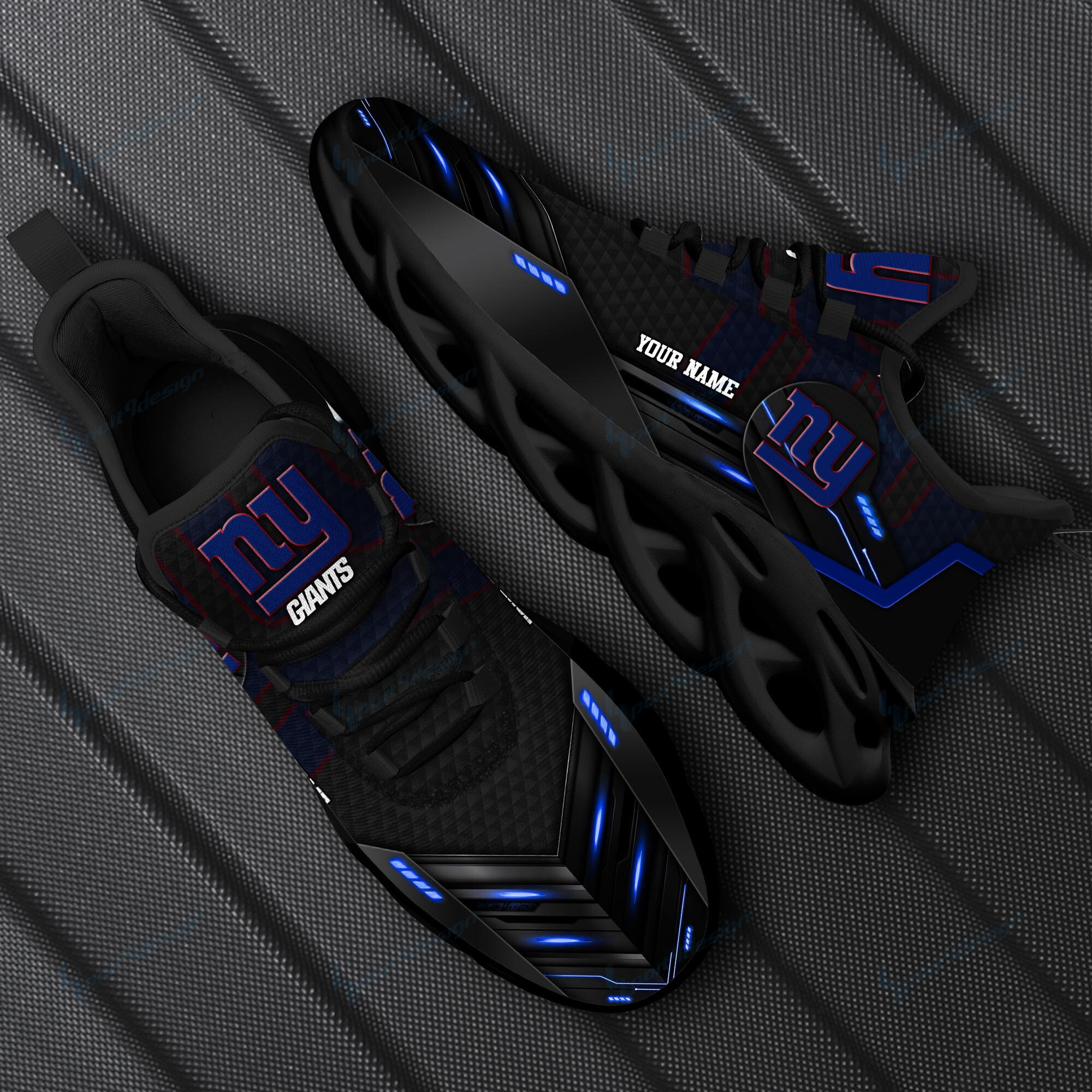 New York Giants NFL Max Soul Shoes Sneakers For Men And Women