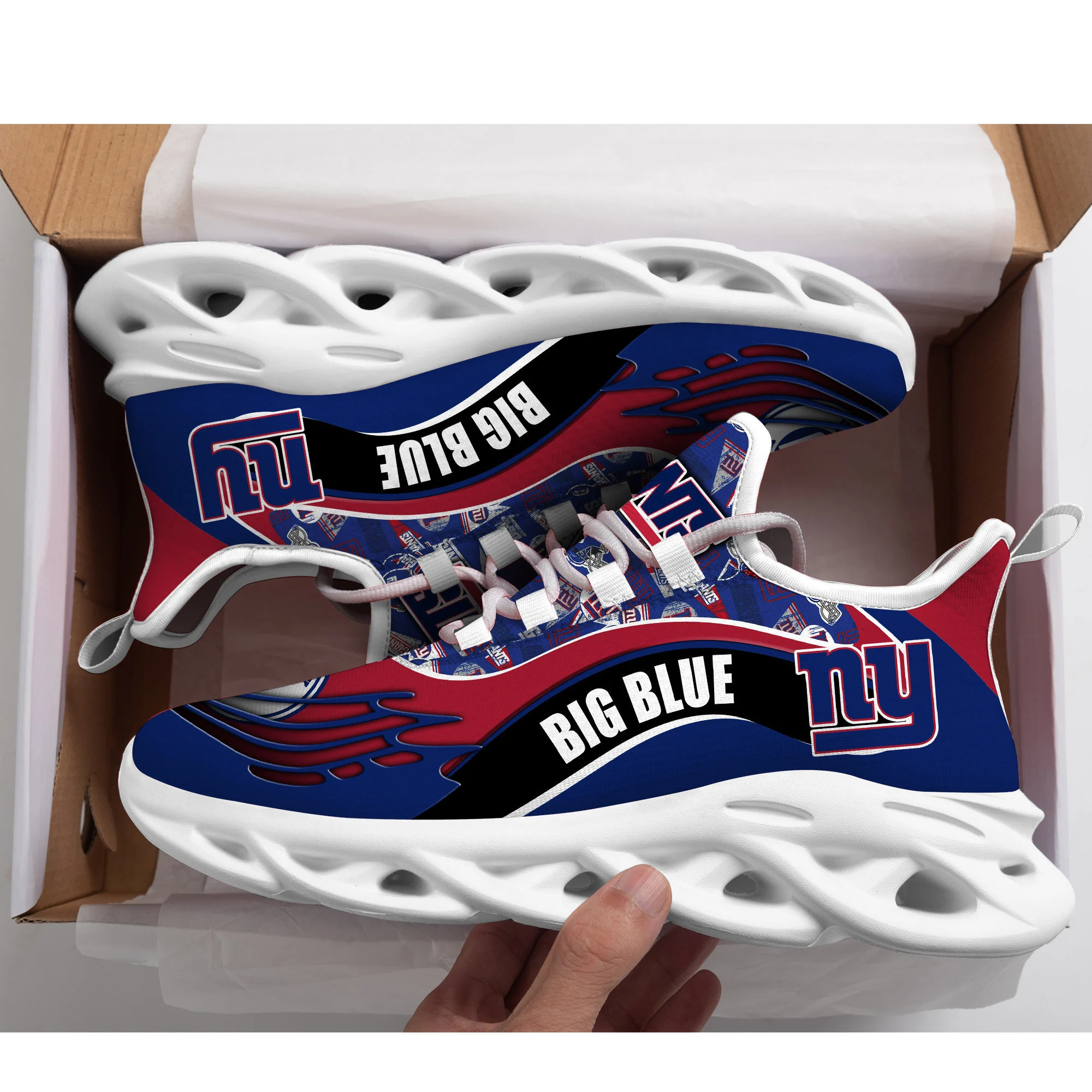 New York Giants NFL Max Soul Shoes Sneakers For Men And Women