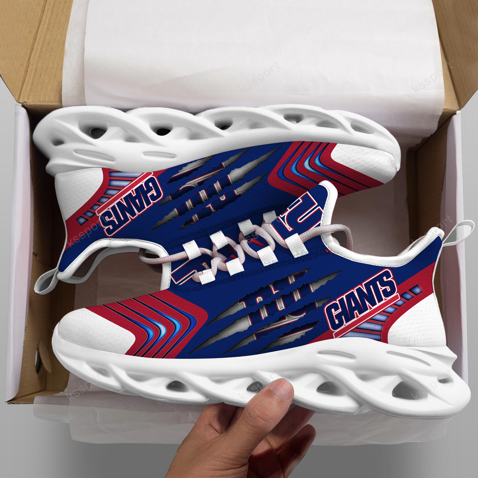 New York Giants NFL Max Soul Shoes Sneakers For Men And Women