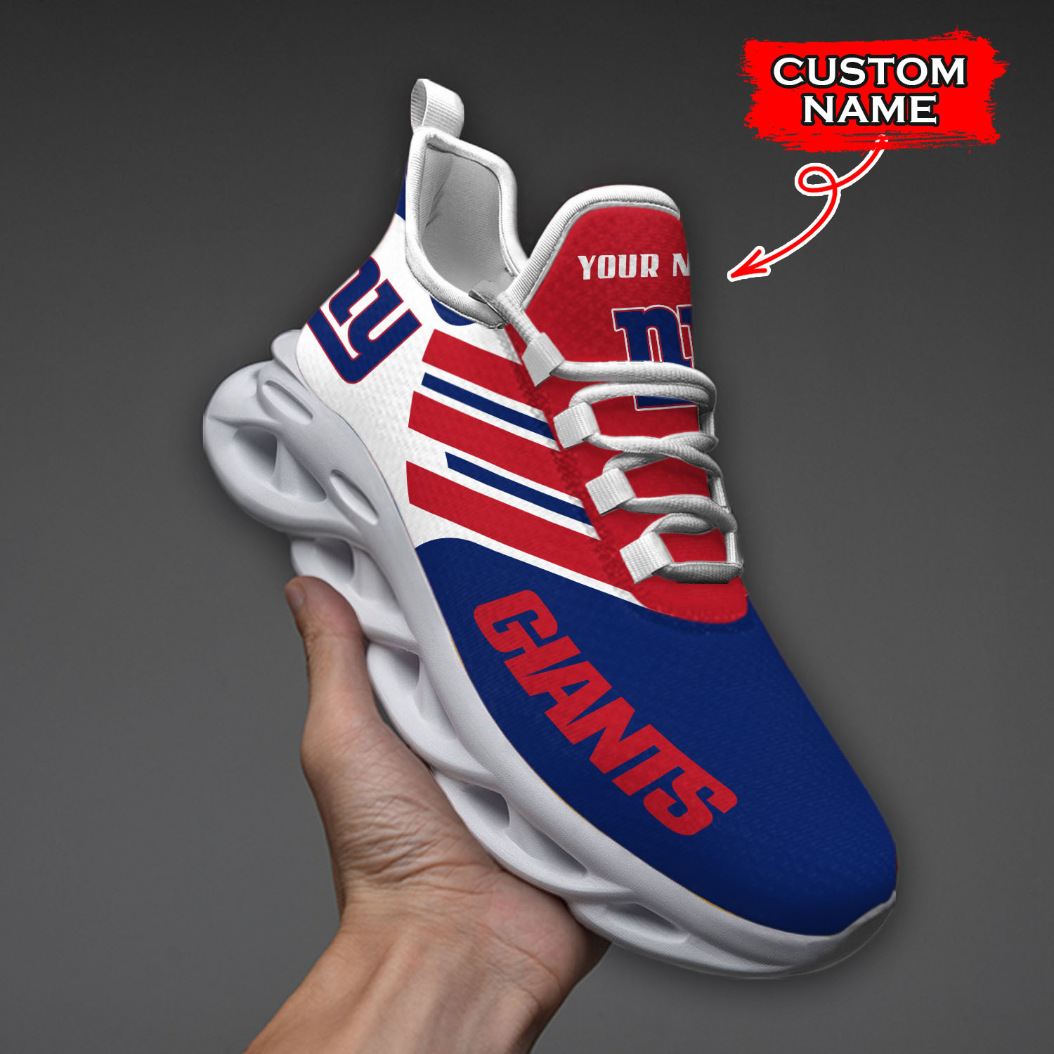 New York Giants NFL Max Soul Shoes Sneakers For Men And Women