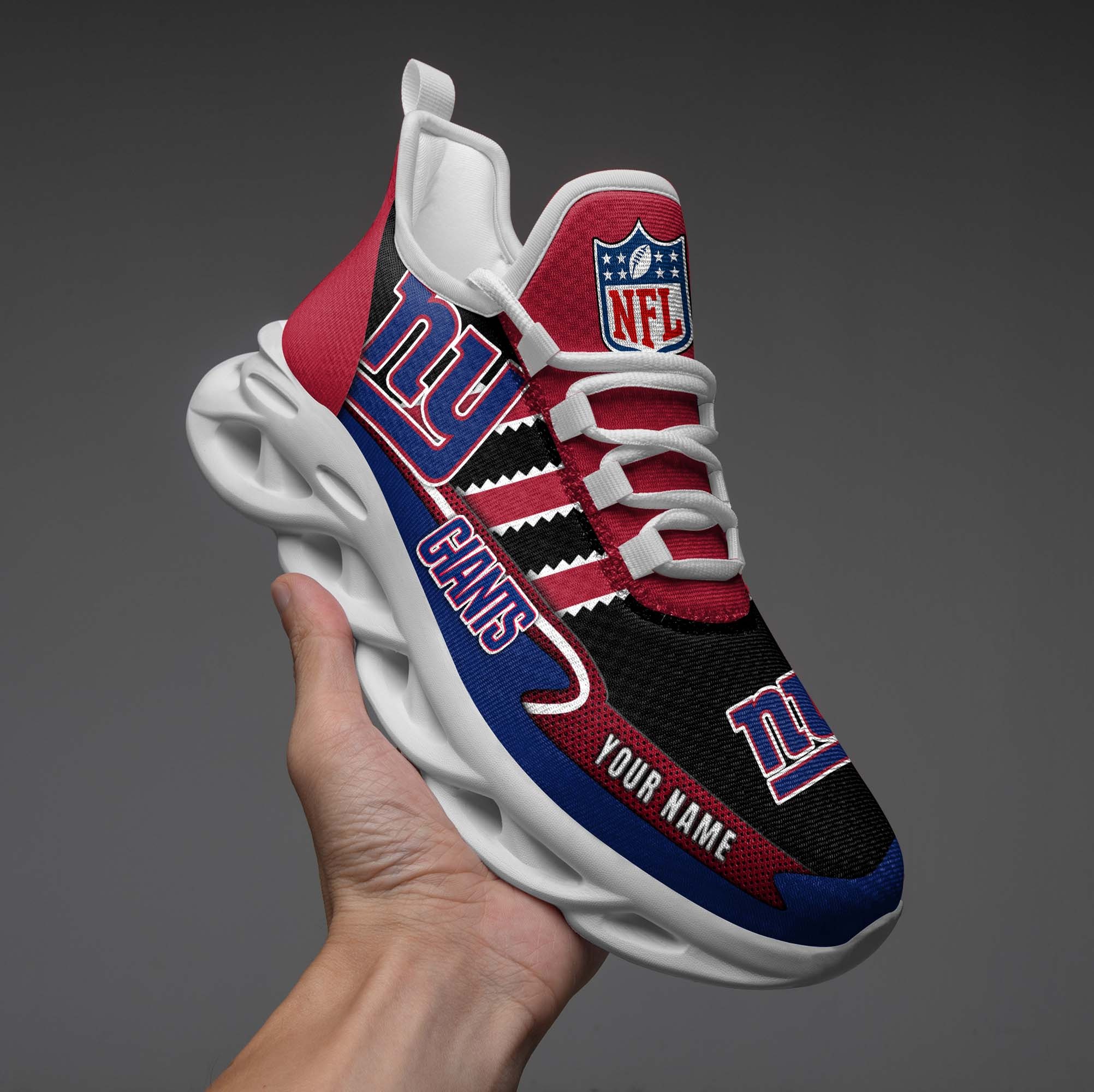 New York Giants NFL Max Soul Shoes Sneakers For Men And Women