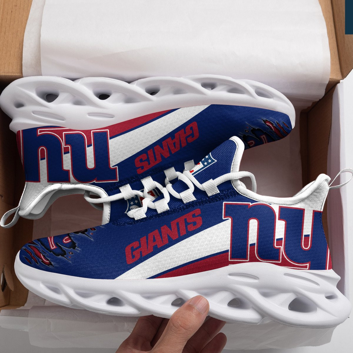 New York Giants NFL Max Soul Shoes Sneakers For Men And Women