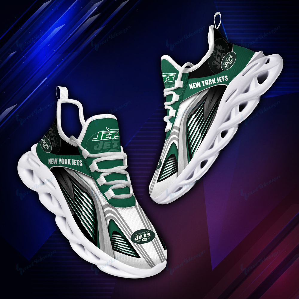 New York Jets Max Soul Shoes Sneakers For Men And Women