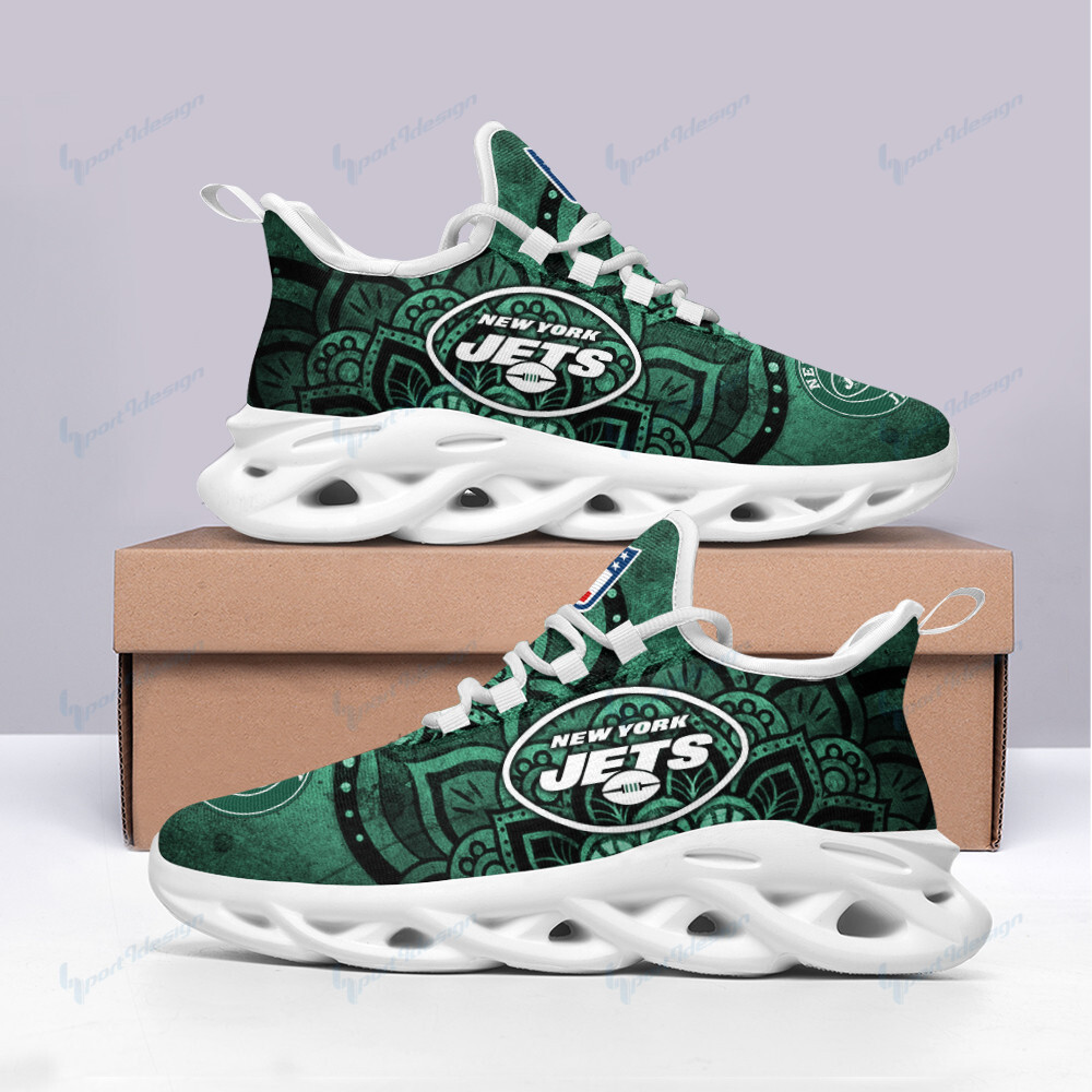 New York Jets Max Soul Shoes Sneakers For Men And Women