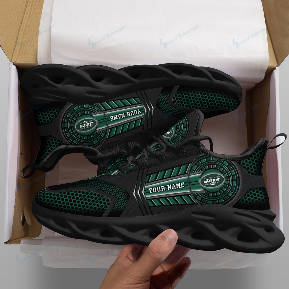 New York Jets Max Soul Shoes Sneakers For Men And Women