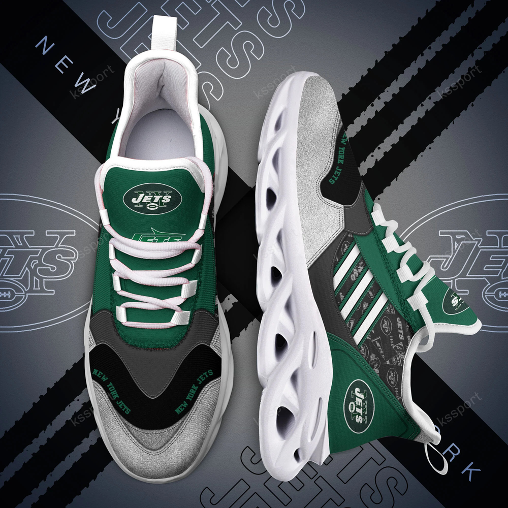 New York Jets Max Soul Shoes Sneakers For Men And Women