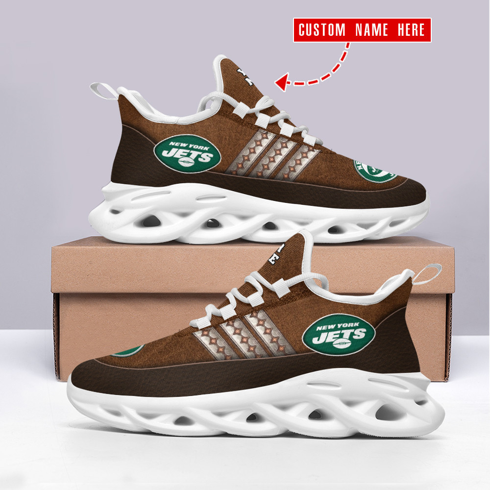 New York Jets Max Soul Shoes Sneakers For Men And Women