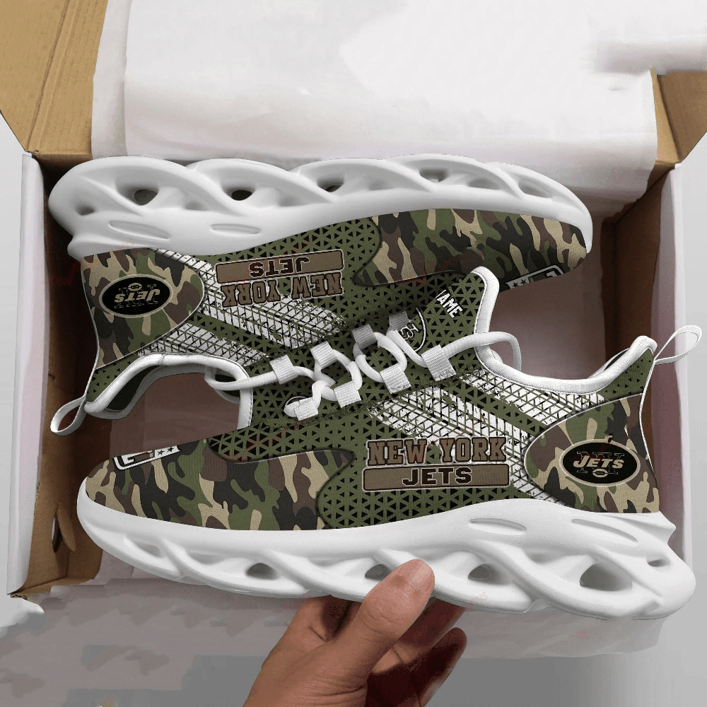 New York Jets Max Soul Shoes Sneakers For Men And Women