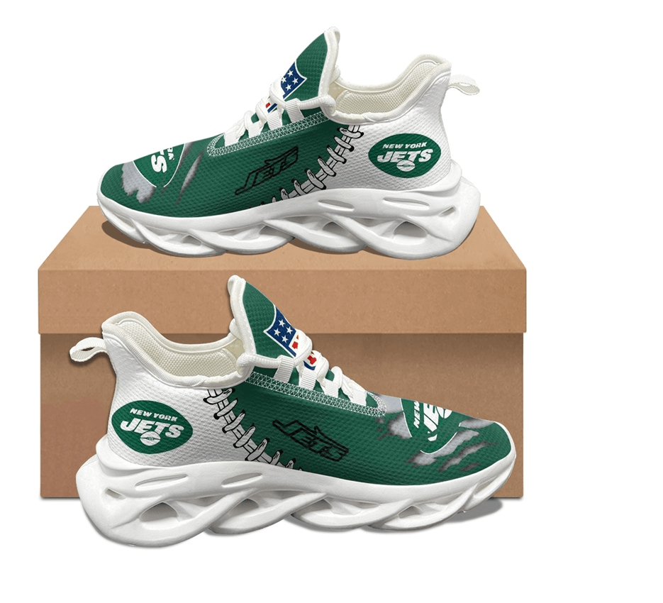 New York Jets Max Soul Shoes Sneakers For Men And Women