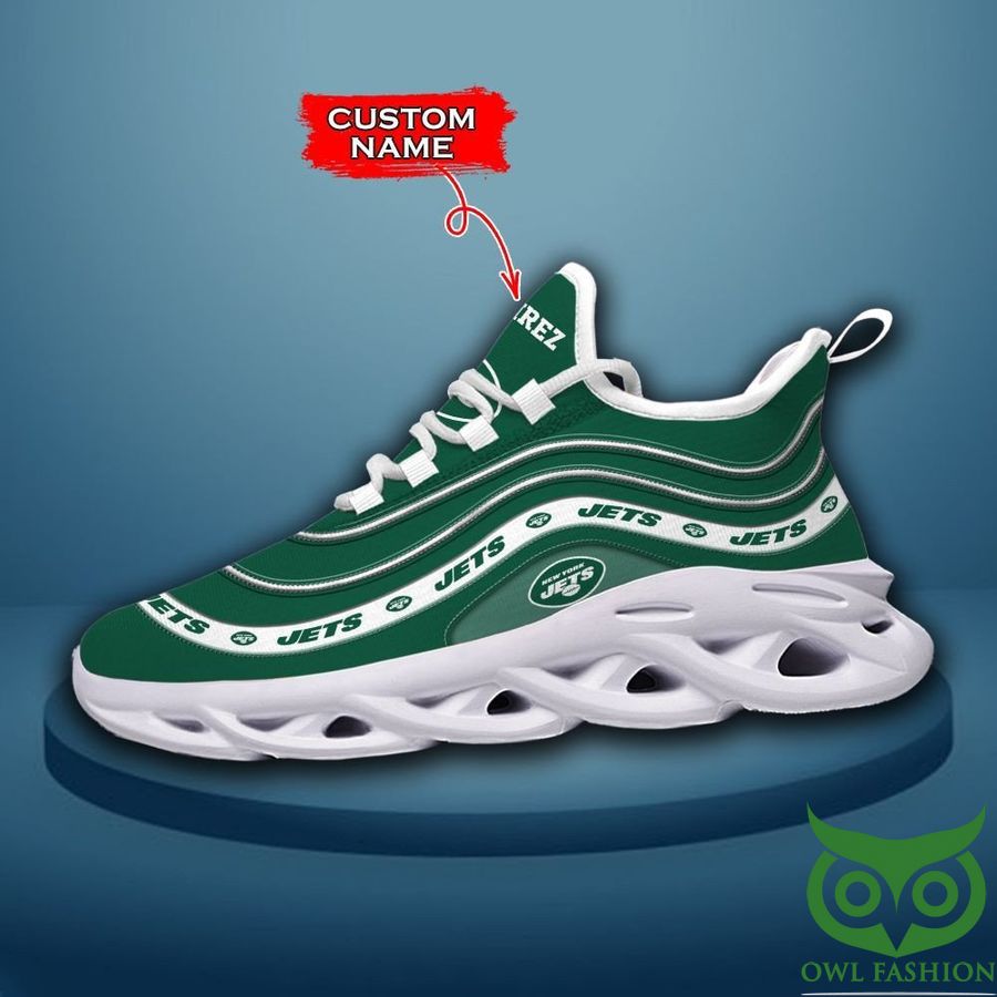 New York Jets Max Soul Shoes Sneakers For Men And Women