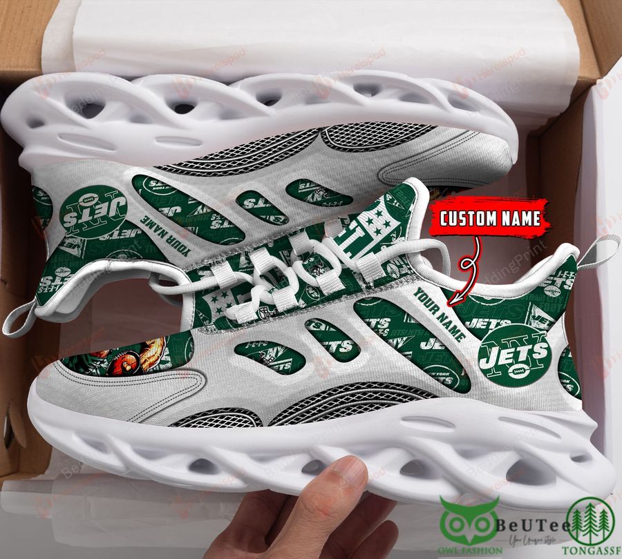 New York Jets Max Soul Shoes Sneakers For Men And Women