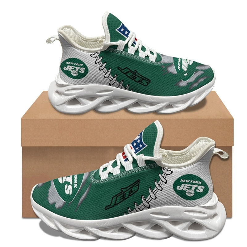 New York Jets Max Soul Shoes Sneakers For Men And Women