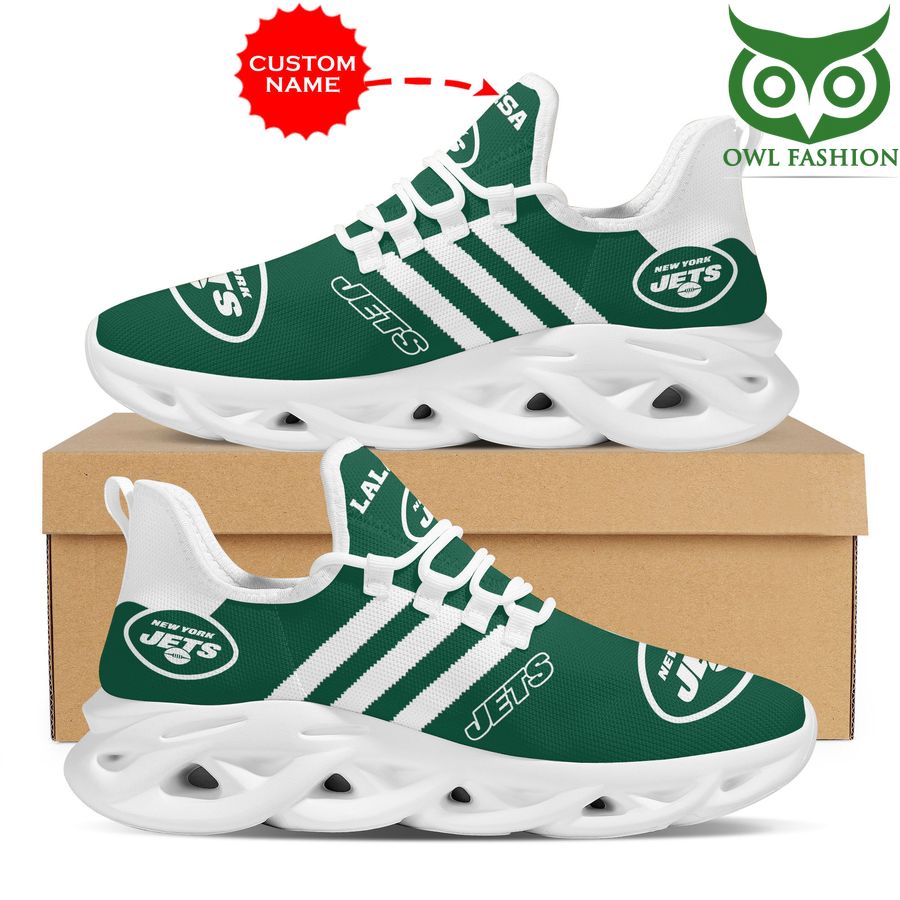 New York Jets Max Soul Shoes Sneakers For Men And Women