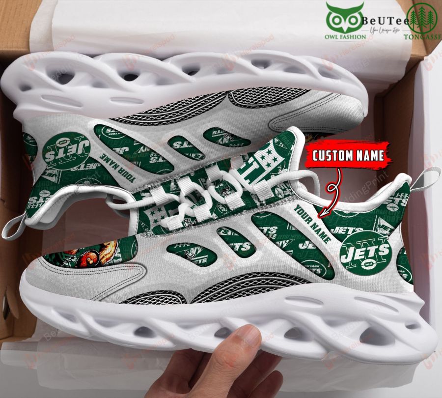 New York Jets Max Soul Shoes Sneakers For Men And Women