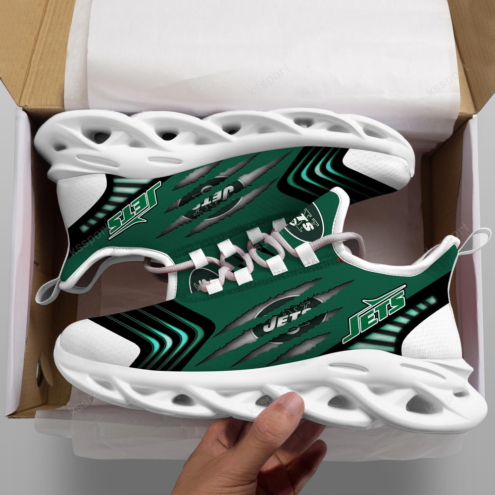 New York Jets Max Soul Shoes Sneakers For Men And Women