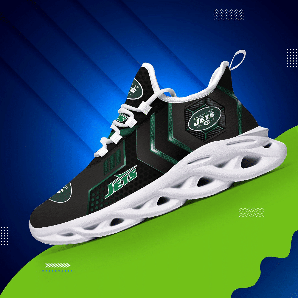 New York Jets Max Soul Shoes Sneakers For Men And Women