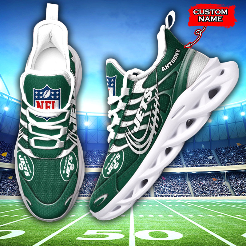 New York Jets NFL Max Soul Shoes Sneakers For Men And Women