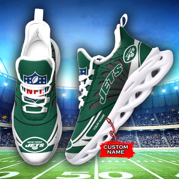 New York Jets NFL Max Soul Shoes Sneakers For Men And Women